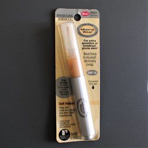 Physicians Formula Mineral Wear Cream Concealer Soft Yellow